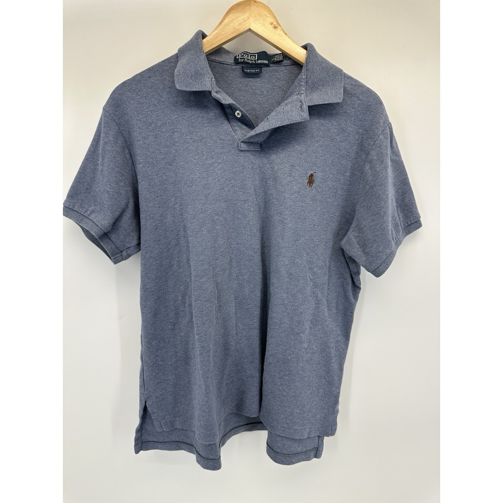 polo ralph lauren Men's Polo Shirt Short Sleeve Blue Large